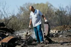 Пожар в хуторе Ильменский 2 - дело рук местных жителей