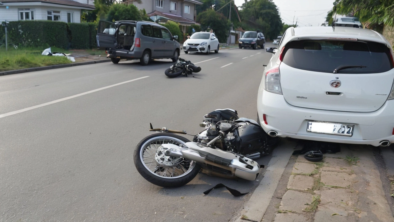 Два подростка пострадали в аварии на мотоцикле в Ангарске