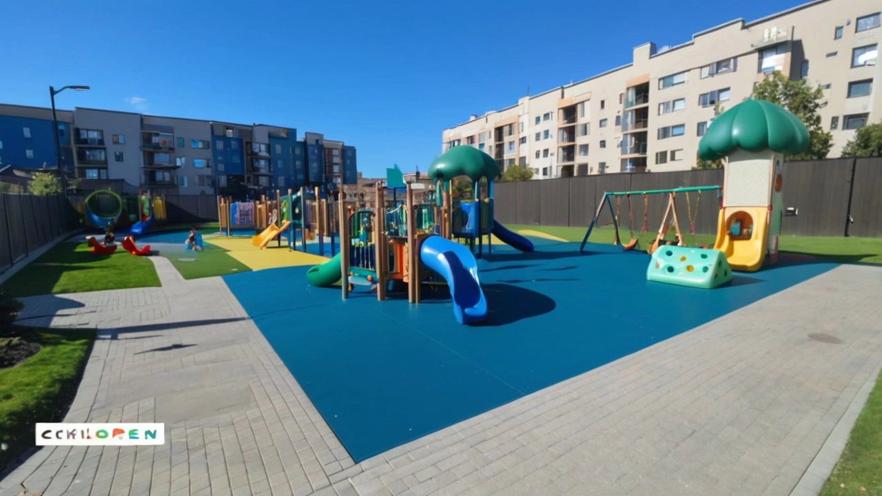 Новая космическая детская площадка открылась в Восковиче