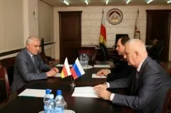 Рабочий визит министра Российской Федерации по делам Северного Кавказа в Южную Осетию