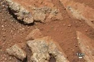 Curiosity нашел на Марсе речную гальку