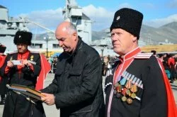 Игорь Дяченко поздравил казаков с праздником