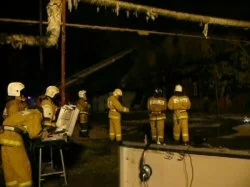 Появились фотографии пожара на астраханском заводе «30 лет Октября»